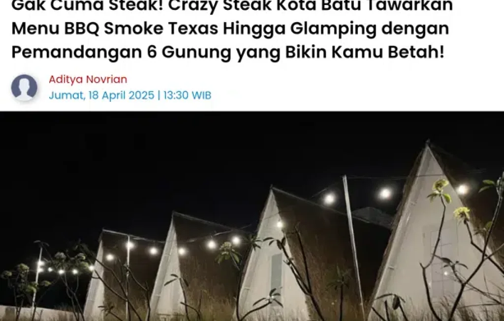 bisnis buka glamping