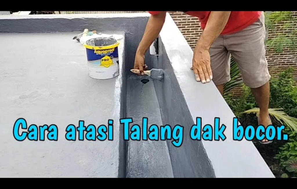 dak beton bocor