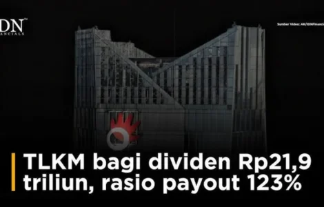 Dividen TLKM 123%