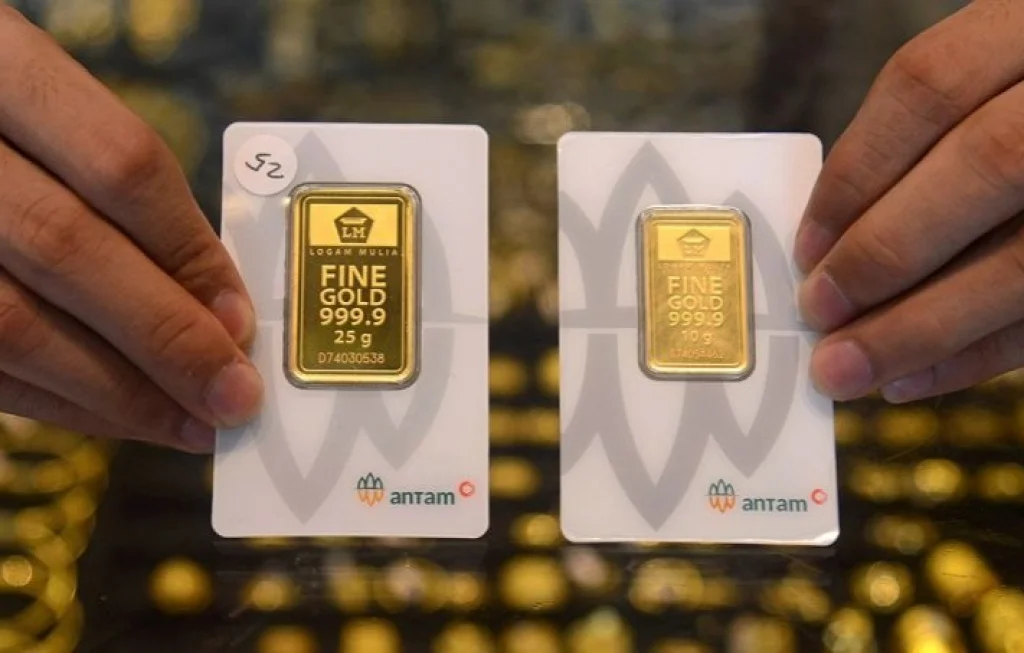 harga emas Antam naik