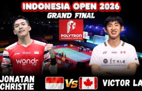 Jonatan Christie Final Indonesia Open