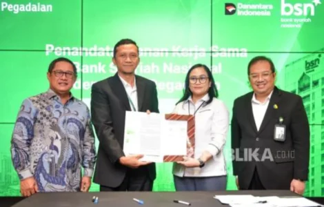 Pembiayaan BSN Pegadaian Rp1,4 Triliun