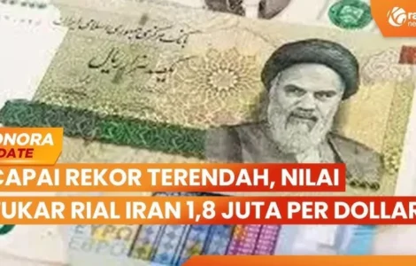 Rupiah Rekor Terendah