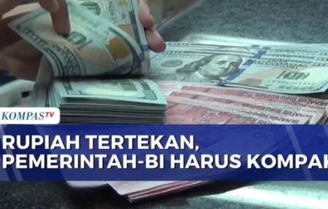 Rupiah tertekan BI